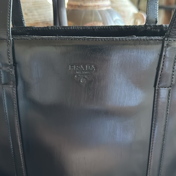 Prada Vintage Black Patent Leather Reissue 1995 - Picture 3 of 9